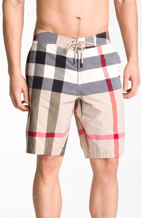 burberry cotton shirt with shorts|burberry board shorts 20 inches.